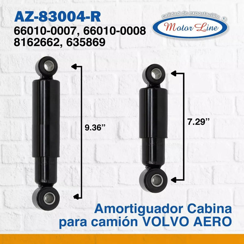 502 / Amortiguador / Cabina / Volvo / Az-83004-r