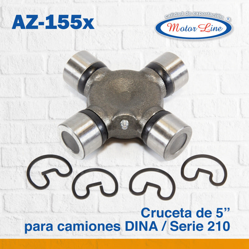 001 / Cruceta / 5 Pulgadas / Dina Serie 210 / Az-155x