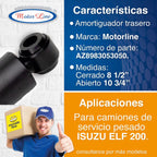 133 / Amortiguador / Delantero / 10.75  / Isuzu / Elf 200.