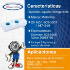 020 / Depósito Refrigerante / Volvo / Vn / Vnl / Vnm
