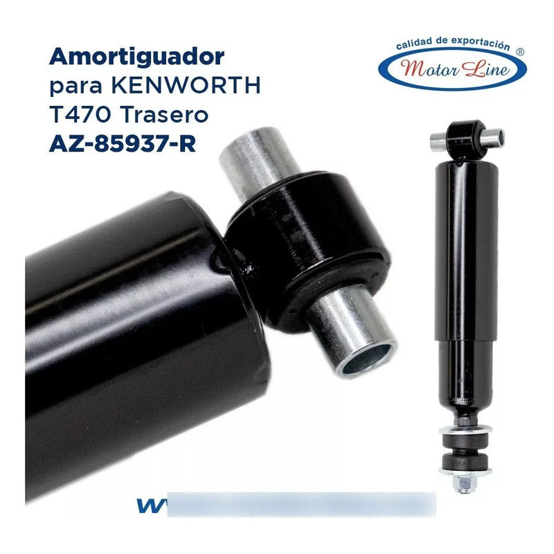 063 / Amortiguador / Trasero / Kenworth / T470 / Az-85937-r
