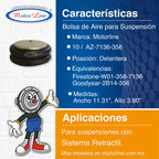 010 / Bolsa De Aire Para Suspensión /  Retractil Az 7136-356