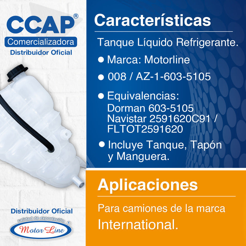 008 / Depósito Refrigerante/ International / Az-1-603-5105