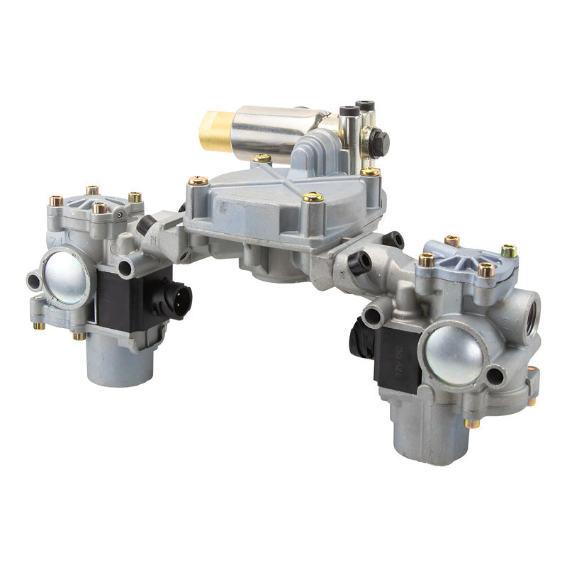 116 / Válvula Moduladora Triple Abs 12v Cangrejo Camión. Gris