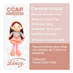 Muñeca De Trapo Y Tela / Jane / Linzy Toys