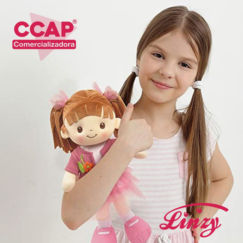 Muñeca De Trapo Y Tela / Juliana / Linzytoys