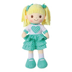 Muñeca De Trapo Y Tela / Sophia Turquoise / Linzytoys