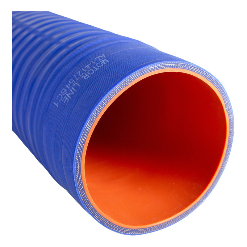 027 / Manguera De Silicón / 26 Anillos / 21 5/8 X 4 Pulgadas Azul