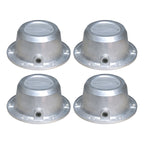 014 / 4 Tapas Maza / Hub Cap / 6 Barre / Grasa / Diám. 7.5