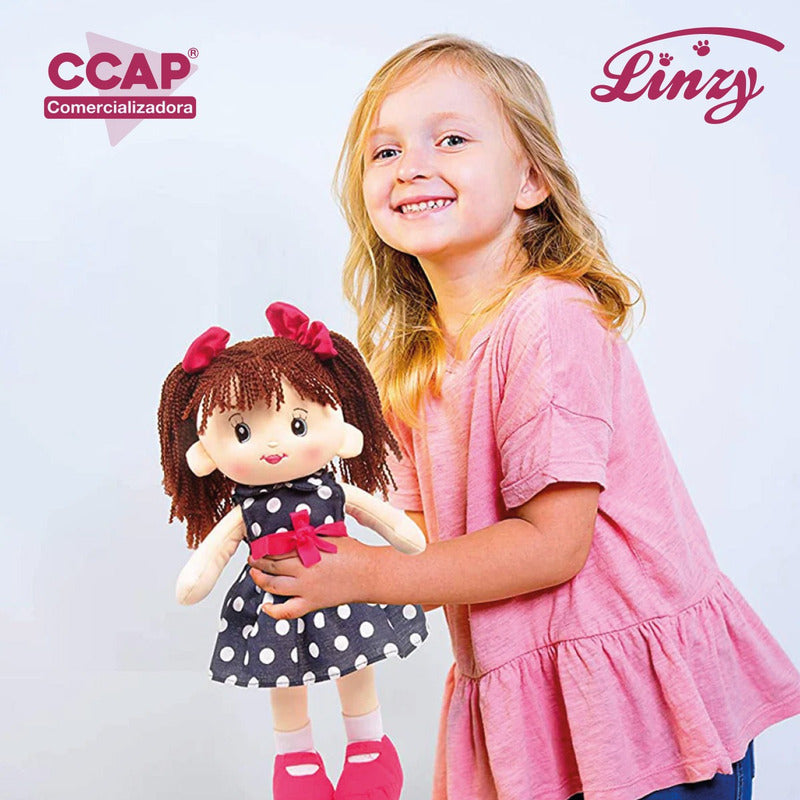 Muñeca De Trapo Y Tela / Betty Blue / Linzy Toys