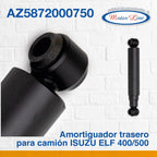 132 / Amortiguador / Trasero / 21.75 / Isuzu / Elf 400 / 450