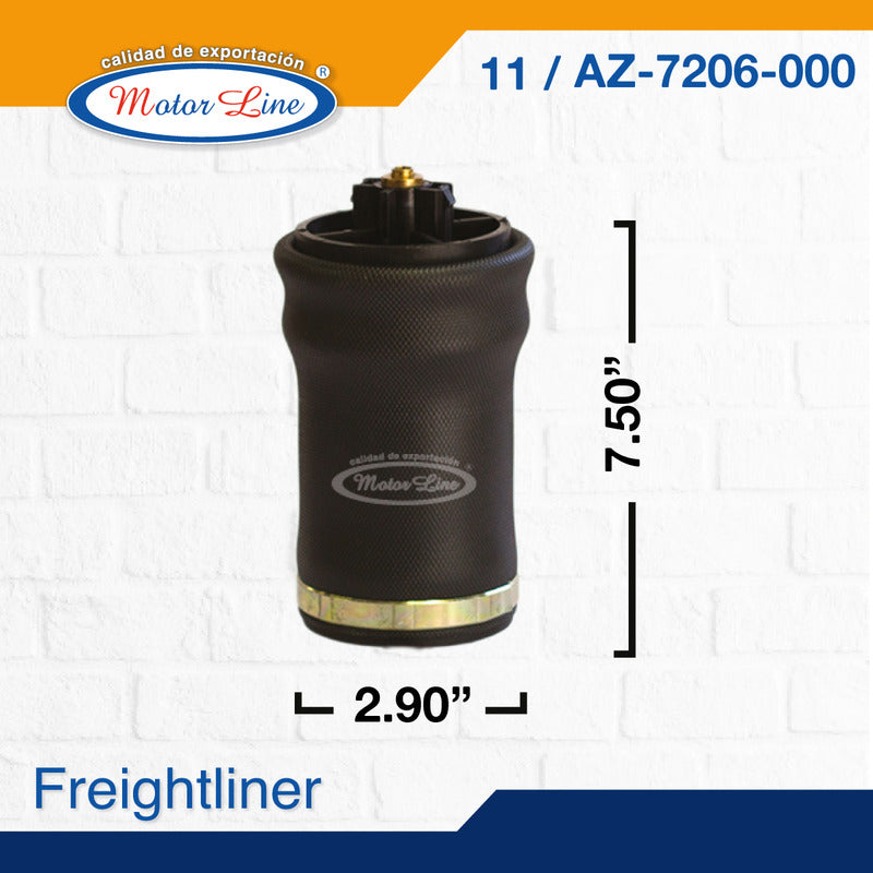011 / Bolsa De Aire Para Cabina / Freightliner / Az 7206-000