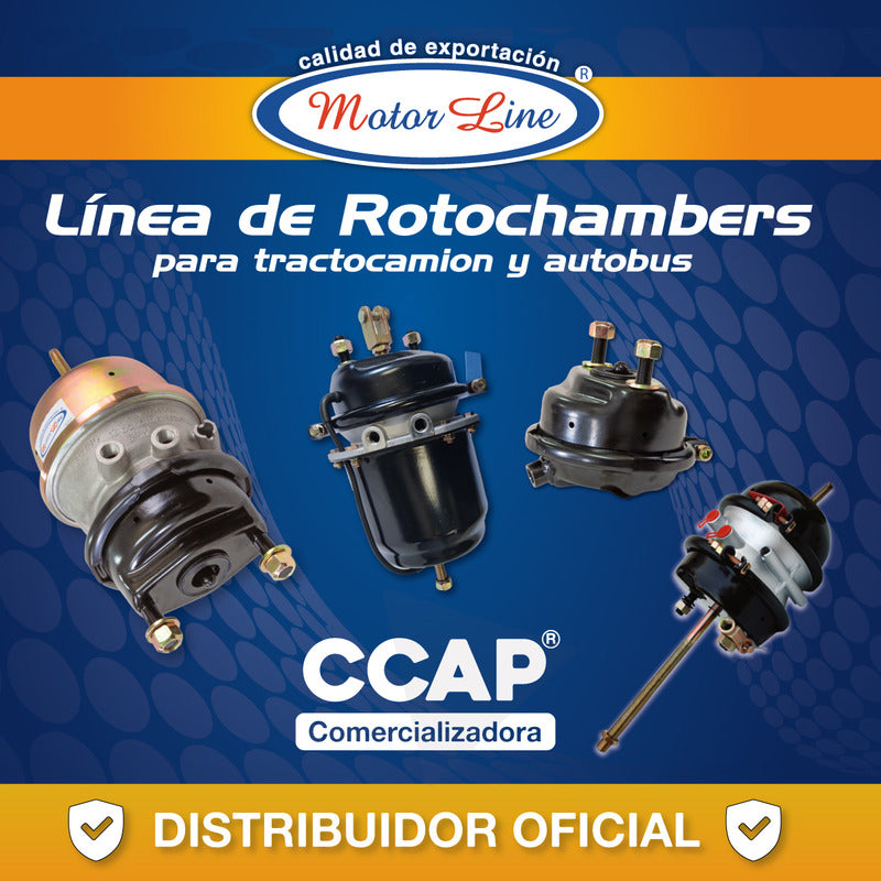 063 / 8 Mangueras Frenos Aire Rotochamber Armada 120cm 3/8