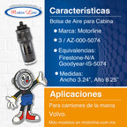 003 / Bolsa De Aire Para Cabina / Volvo / Az-000-5074