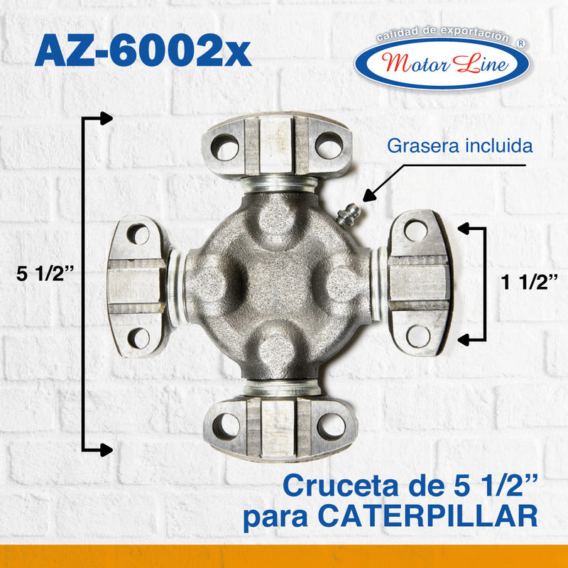 028 / Cruceta / 5 1/2 Pulgadas / Caterpillar / Az-6102x
