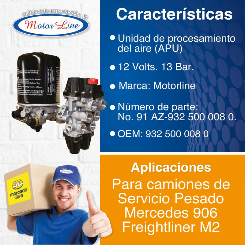 091 / Secador De Aire / Freightliner M2 / Mercedes Torino