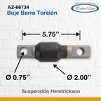 008 / Buje Barra Torsión / 5.75 / Hendrickson 066734-000.