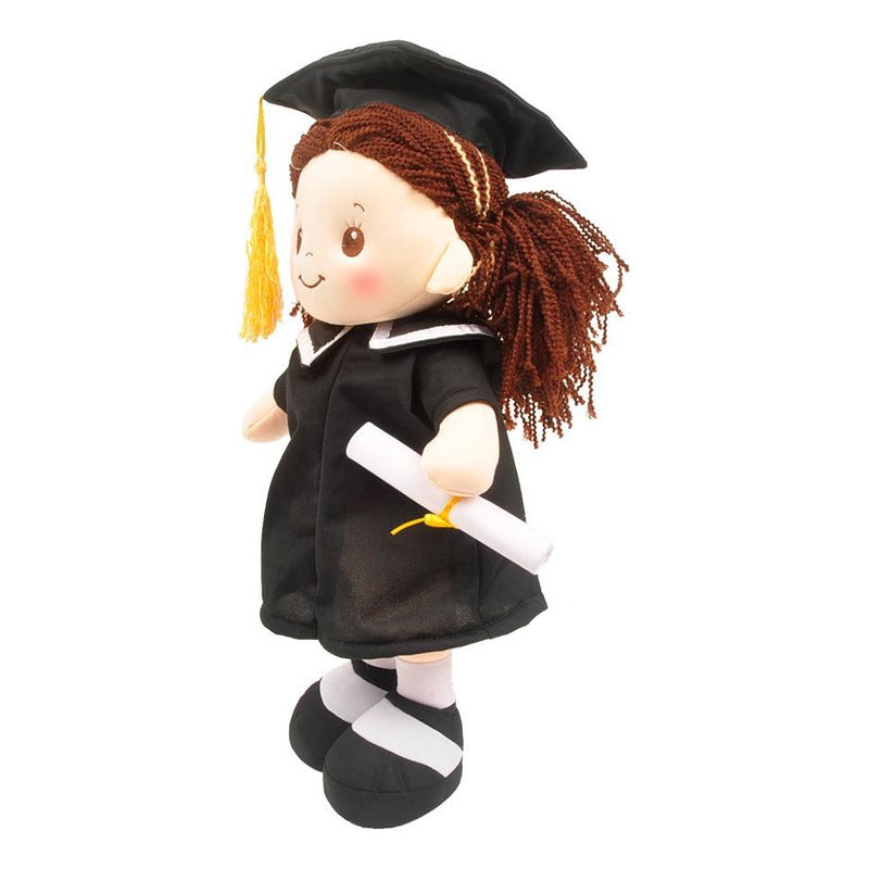 Muñeca De Trapo Y Tela / Leea Graduación / Linzy Toys