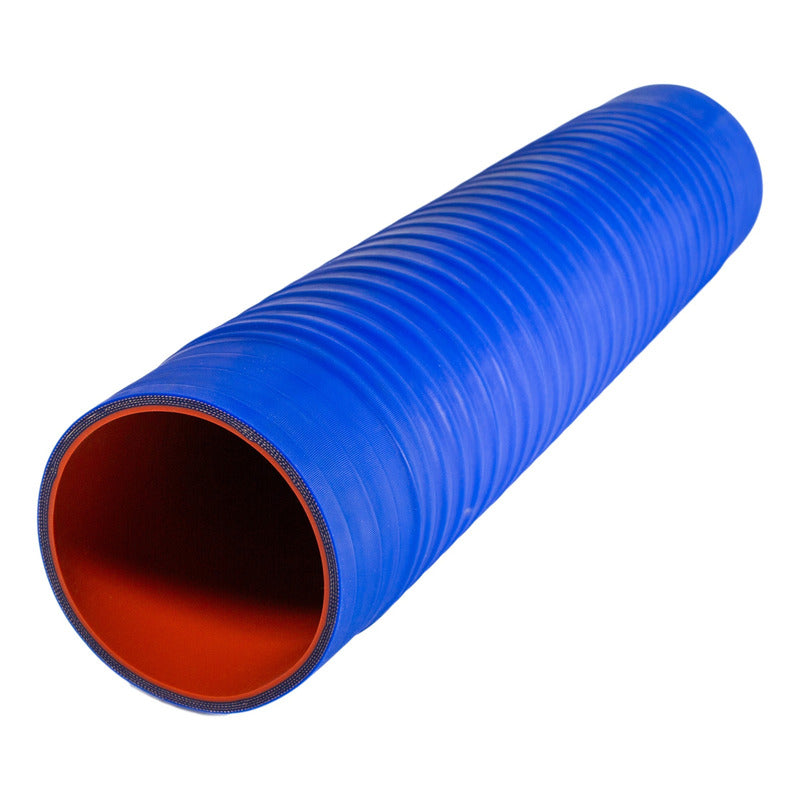 027 / Manguera De Silicón / 26 Anillos / 21 5/8 X 4 Pulgadas Azul