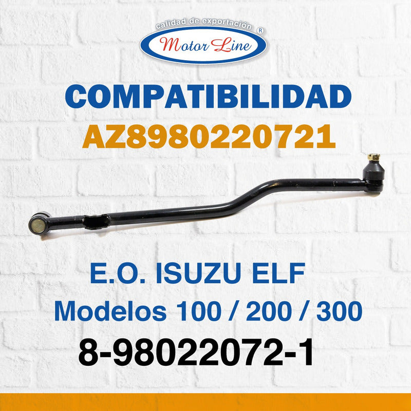 016 / Brazo Dirección Largo 30.00 / Isuzu 100 / 200 / 300