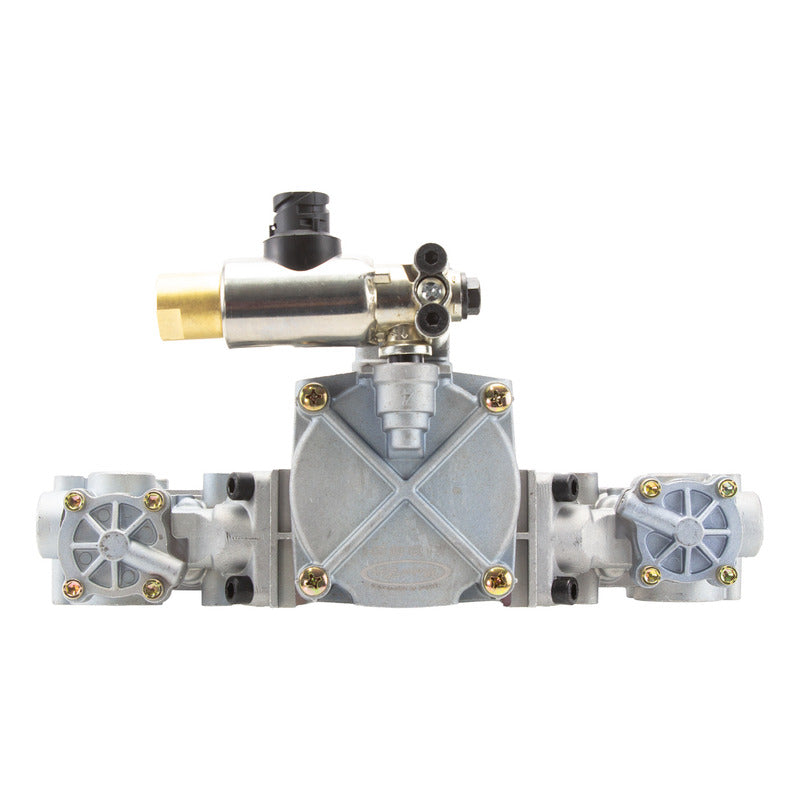 116 / Válvula Moduladora Triple Abs 12v Cangrejo Camión. Gris