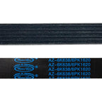 Banda Multi-v 6 Costillas / 1620 Mm X 21 Mm. / Motorline