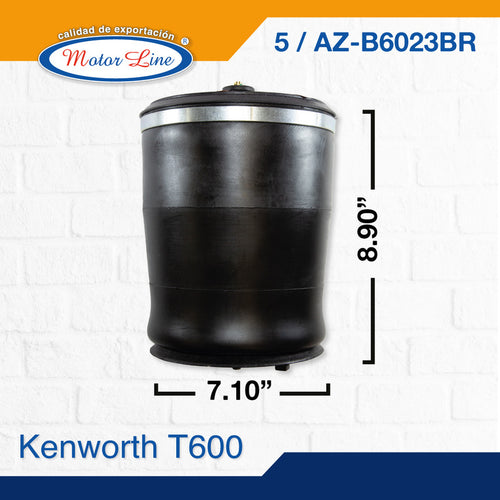 005 / Bolsa Aire Suspensión Delantera / Kenworth T600