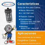 009 / Bolsa De Aire Para Cabina / Freightliner / Az-7087-040