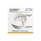 008 / Rin Unimount / 22.50 X 8.25 / 9,000 Lb / Hino / Euro Blanco