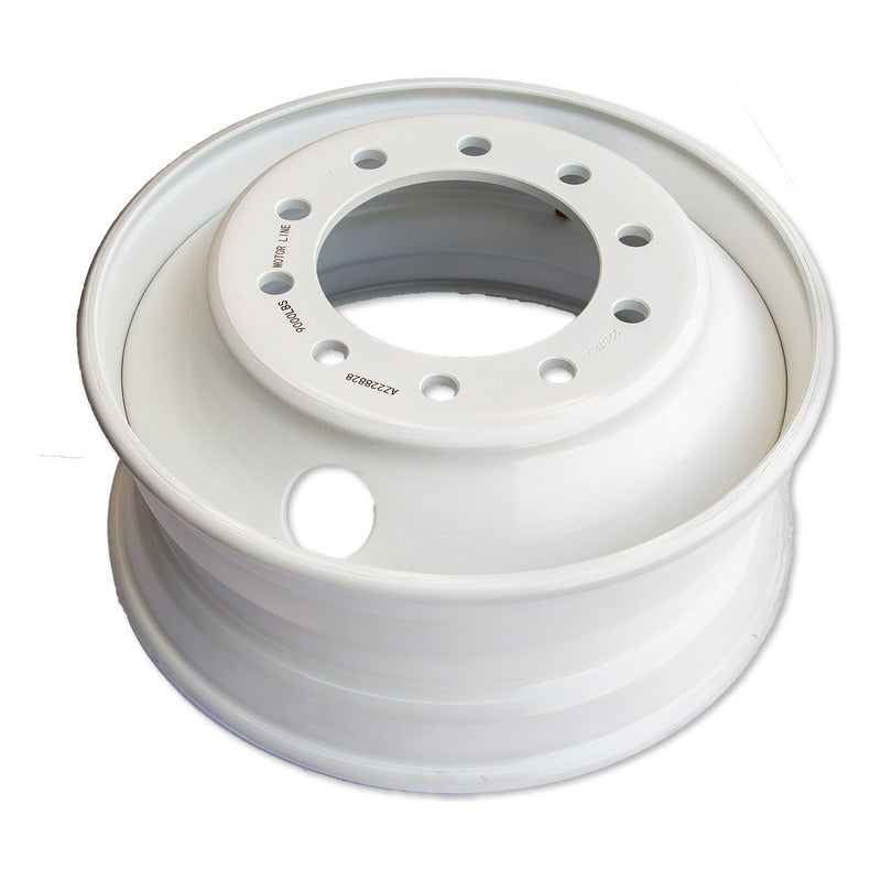 004 / Rin Acero Unimount / 22.50 X 8.25 In / 9000 Lb. Blanco