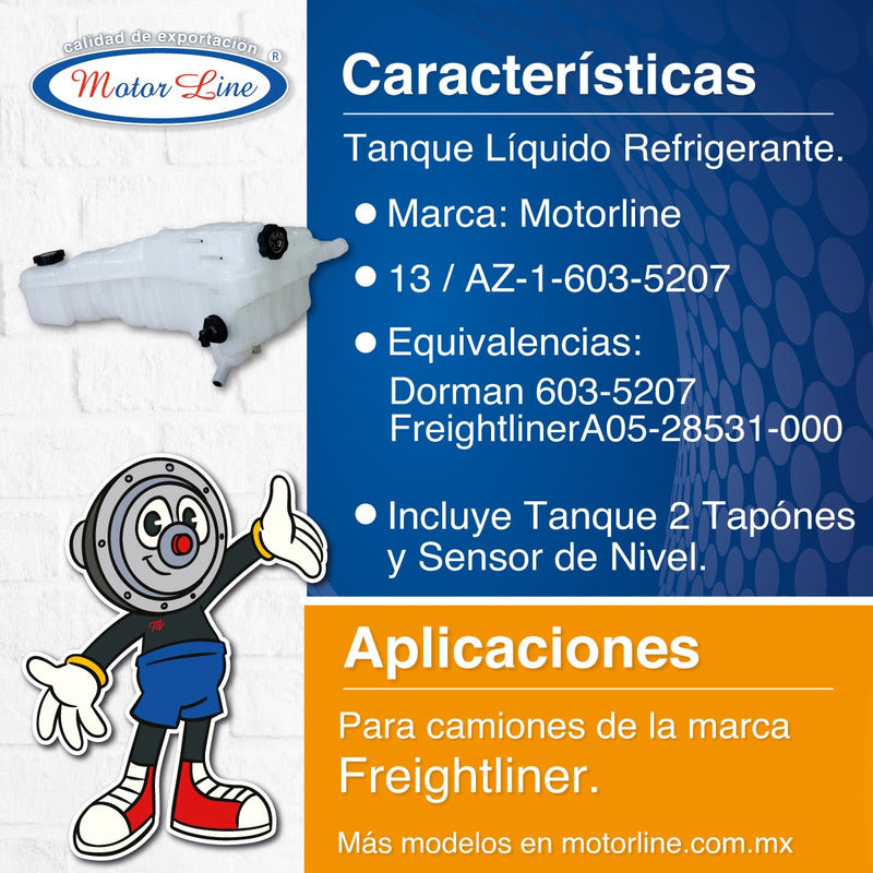 013 / Depósito Refrigerante / Freightliner Business Class M2