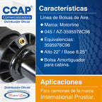 2 Bolsas De Aire Motorline / International  Prostar
