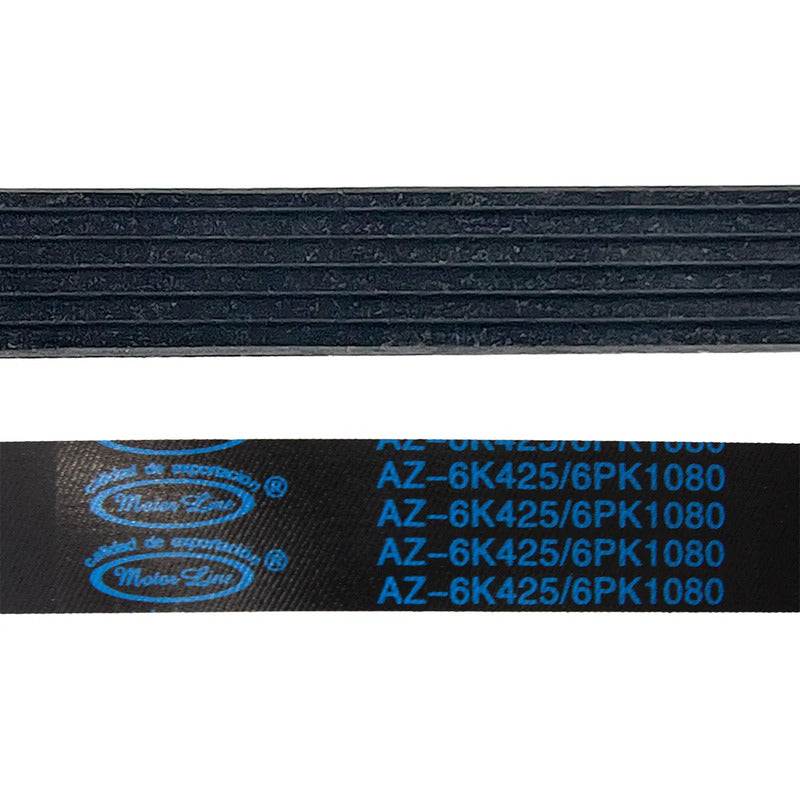 Banda Multi-v 6 Costillas / 1080 Mm X 21 Mm  / Motorline