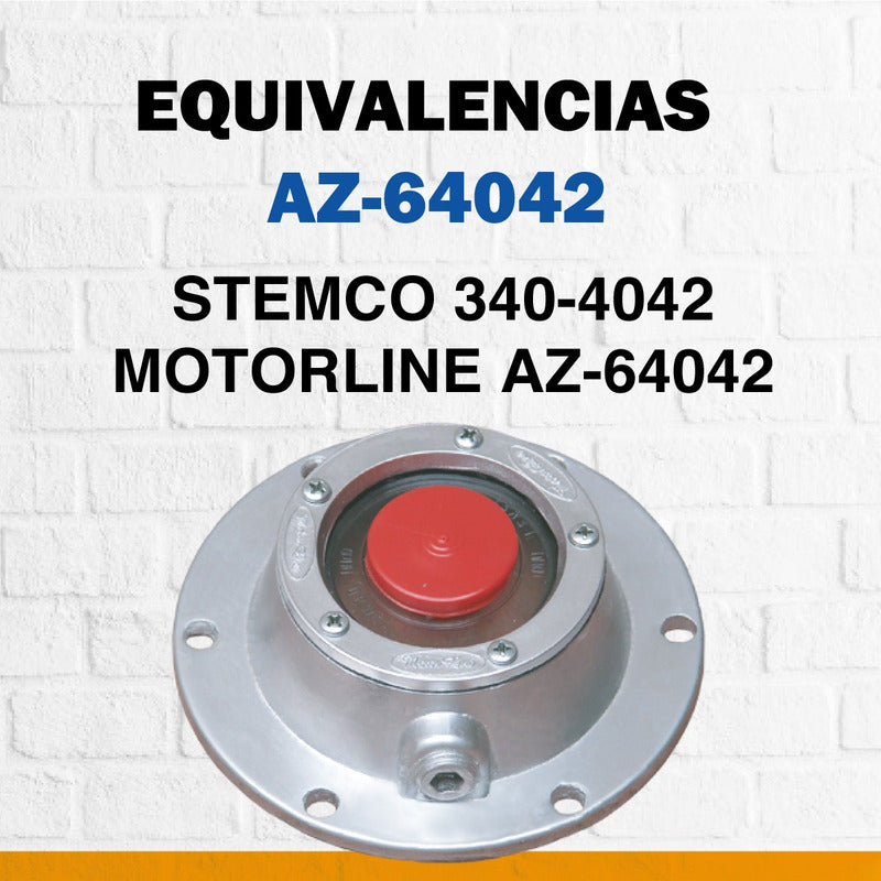 008 / Tapa Maza / Hub Cap / Aceite / 6 Barrenos / 5 5/16.