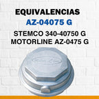 012 / Tapa Maza Eje Freuhauf / Grasa / Rosca / 6 7/8