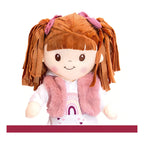 Muñeca De Trapo Y Tela Shea 40cm Rosa Coleccionable Linzy Toys