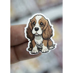 10 Planillas Stikers Calcomanias Pegatinas Razas Perros Cute
