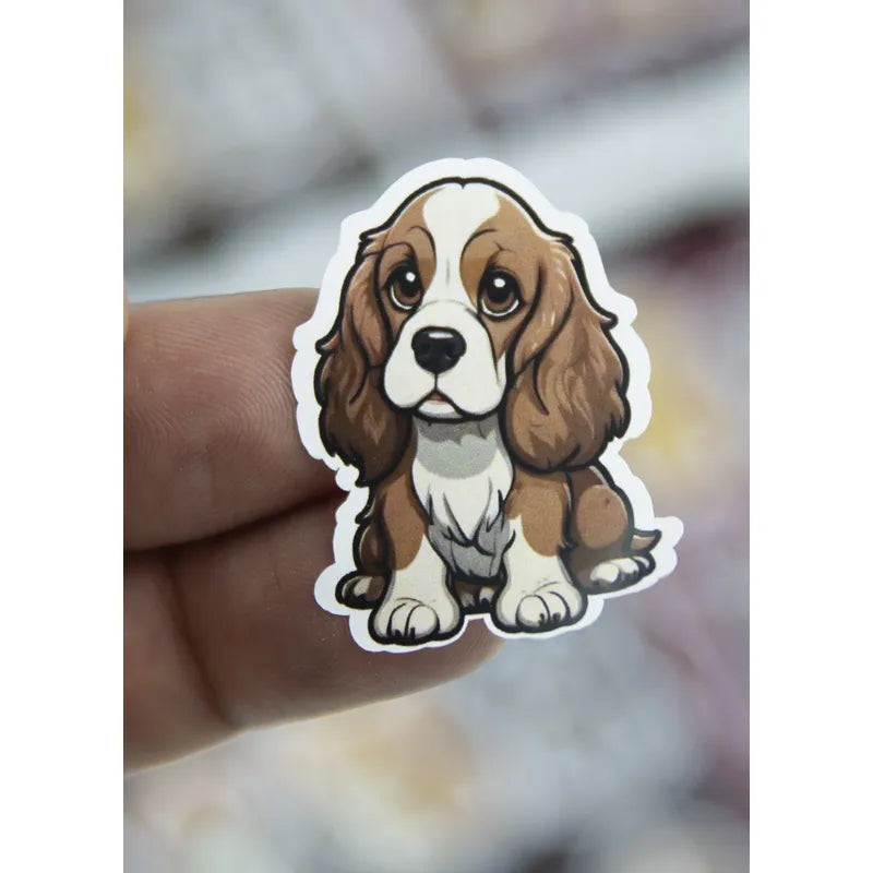 10 Planillas Stikers Calcomanias Pegatinas Razas Perros Cute