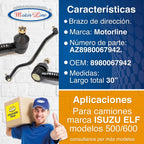 018 / Brazo Dirección  / Isuzu Elf / 500 / 600