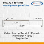 Amortiguador Para Cofre / Largo 39.37 / Kenworth / T660