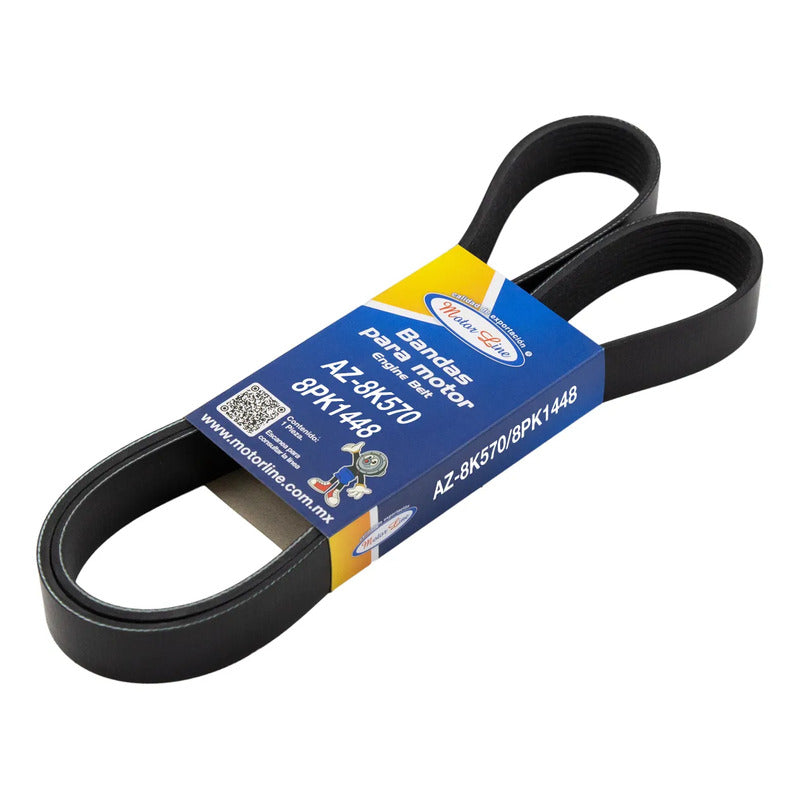 Banda Multi-v 8 Costillas / 1499 Mm X 28 Mm / Motorline