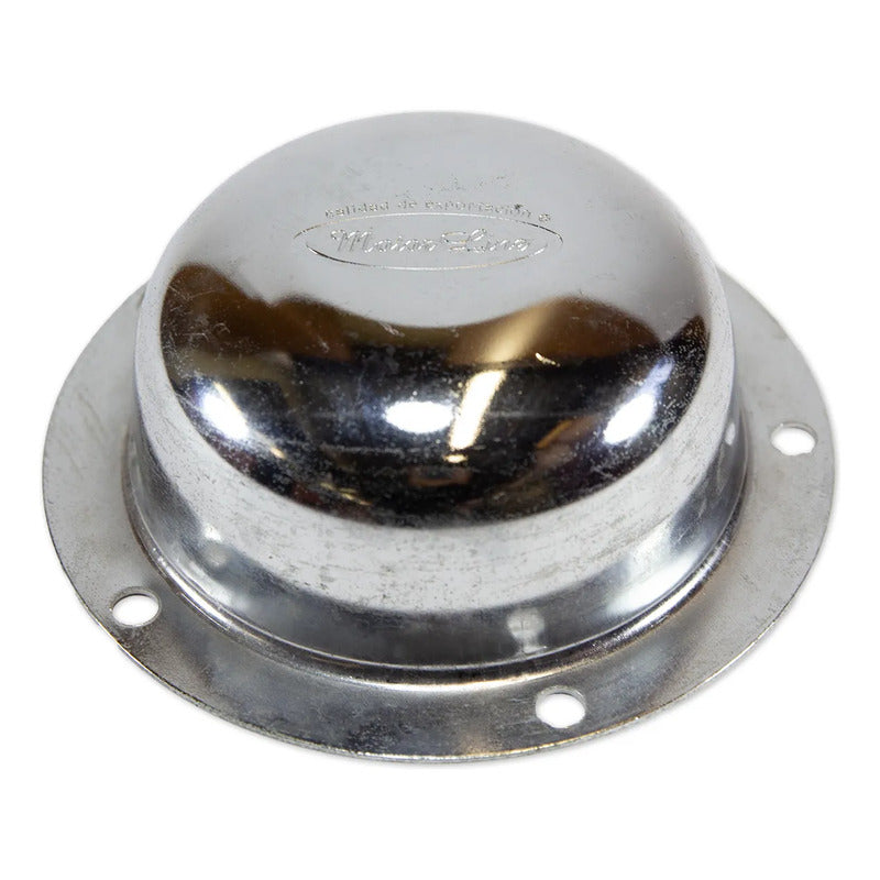019 / Tapa Maza Hub Cap 6 Barrenos Grasa 6 1/4 In Cromado.