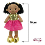 Muñeca De Trapo Chloe Linzy Toys 40cm Color Fiusha