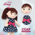 Muñeca De Trapo Y Tela / Betty Blue / Linzy Toys