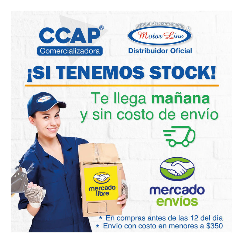 009 / Tambor / 12.75 X 5.75 / Trasero /6 Barrenos / Hino 500