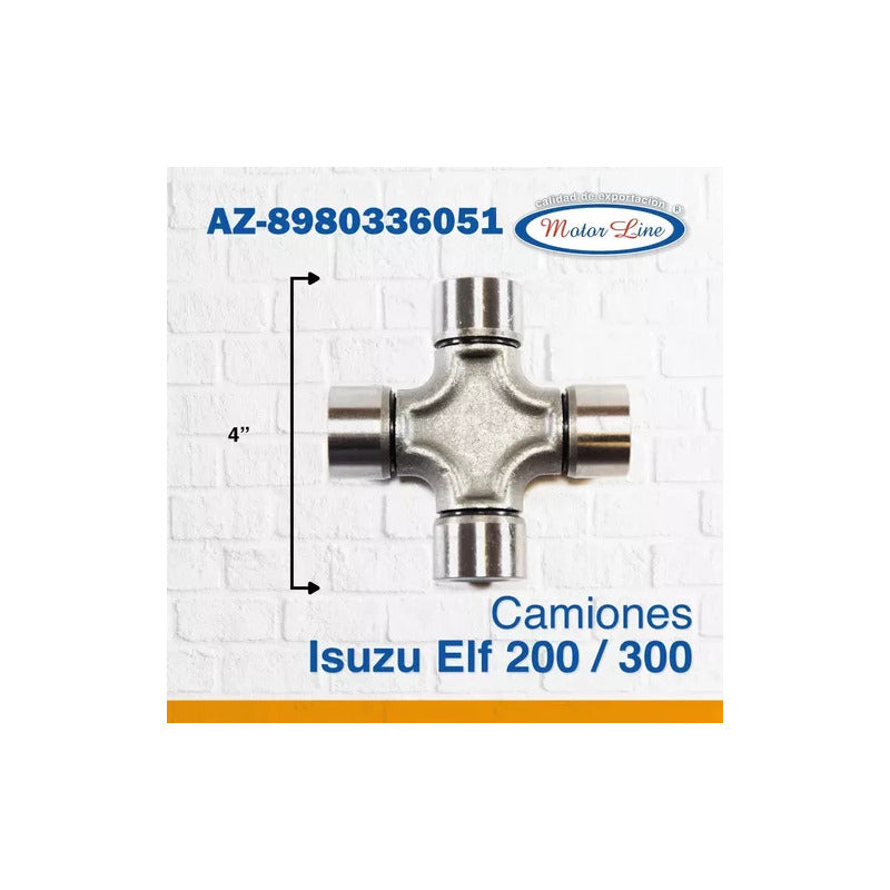035 / Cruceta / 4 Pulgadas / Isuzu Elf 200 300 Az-8980336051