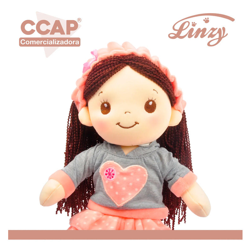 Muñeca De Trapo Y Tela / Jane / Linzy Toys