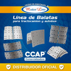 003 / Juego De 8 Balatas 4311 / 16.5 X 7 / Traseras.