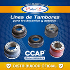009 / Tambor / 12.75 X 5.75 / Trasero /6 Barrenos / Hino 500