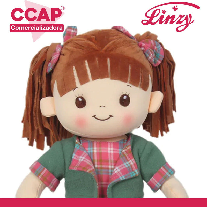 Muñeca De Trapo Y Tela / Juliana / Linzytoys